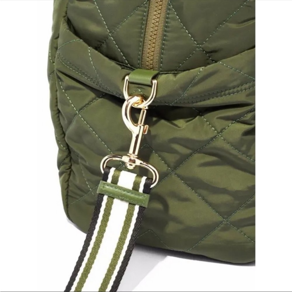 🔥🔥🔥NWT Marc Jacobs Diamond-Quilted Large Weekender - Picture 5 of 12